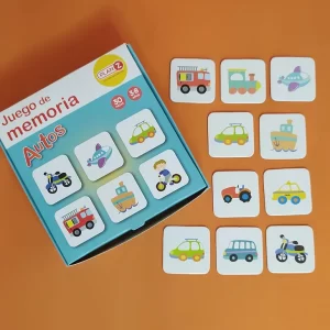 Memoria 30 pz Autos C. Cartón