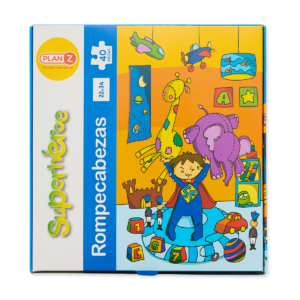 Romp. 40 piezas Superheroe