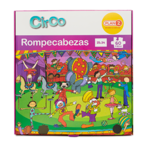 Romp. 60 piezas Circo