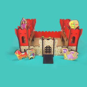 Castillo Madera c/ Personajes
