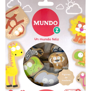 Figuras Madera Anim. Salvajes