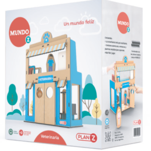 Veterinaria de MaderaPersonajes y muebles