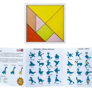 Tangram 3 Niveles Dificultad