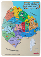 Encastre Ciudad Aut. Bs As15 piezas + 6 años