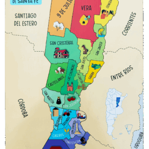 Encastre Prov. Santa fe madera